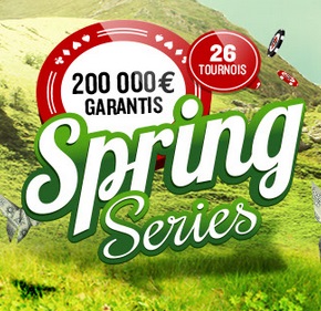 Spring Series Promotion Poker Betclic.fr Unibet.fr