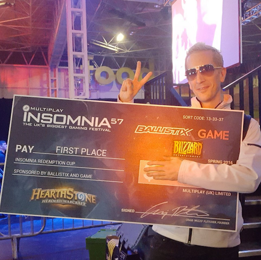 ElkY's first Hearthstone tournament win