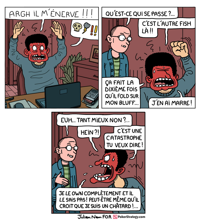 BD de poker humoristique Bluff