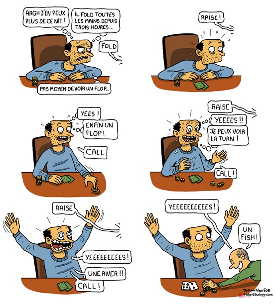 BD de poker humoristique Nit