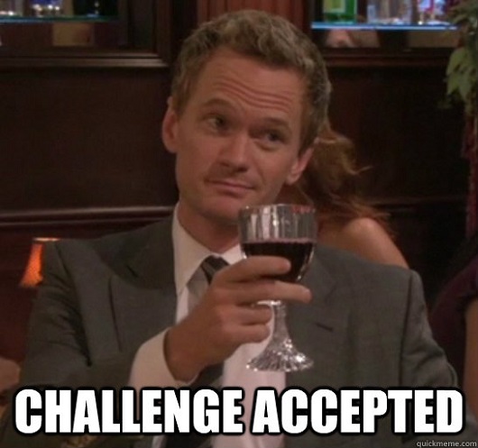 Barney Stinsons Challenge Accepted