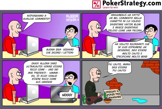 Vignette Divertenti sul Poker Hansen