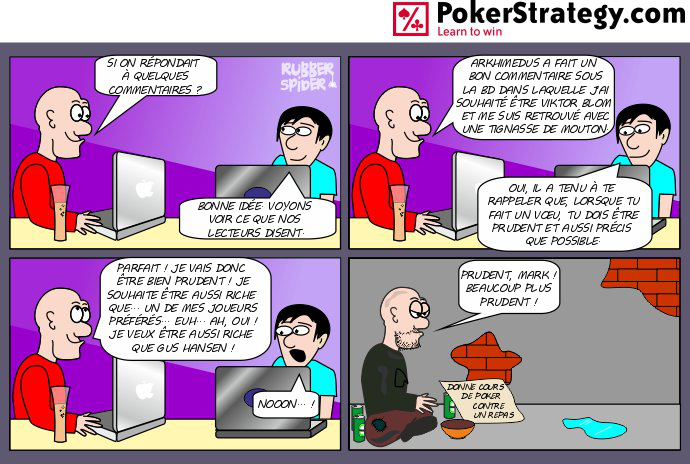 BD de poker humoristique Hansen