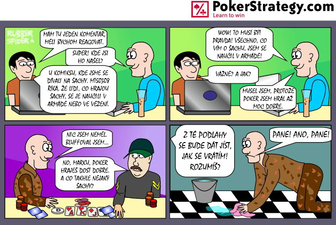 Vtipn&yacute; pokerov&yacute; komiks &Scaron;achy
