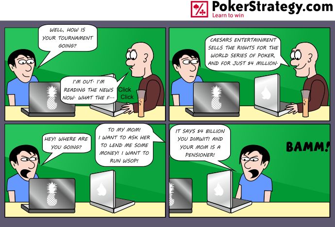Funny Poker Cartoons WSOP