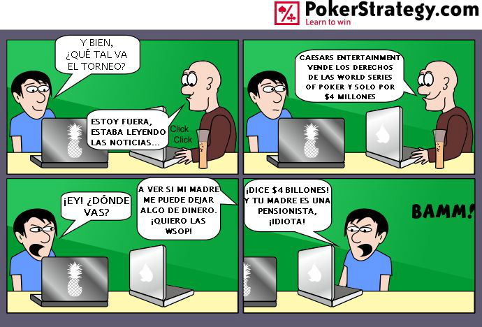 Tiras de poker divertidas WSOP