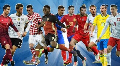 The top goal scorers at Euro 2016 Goal scorers Euro 2016