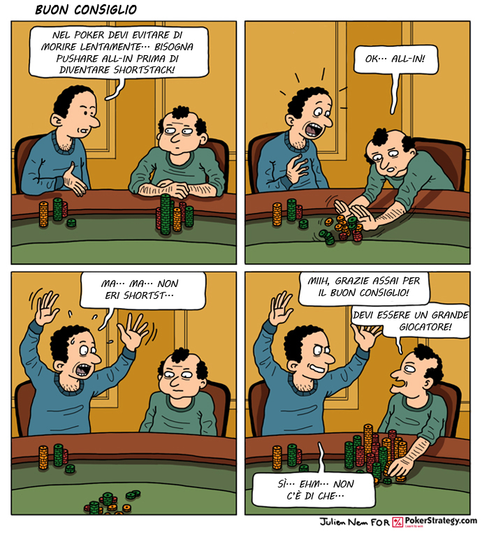 Vignette Divertenti sul Poker Stack