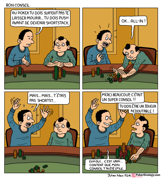 BD de poker humoristique Stack