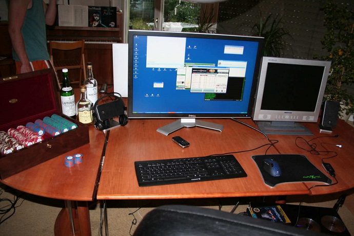 JanPhis Arbeitsplatz Pokerarbeitsplatz