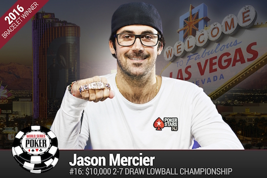 Jason Mercier wsop 2016