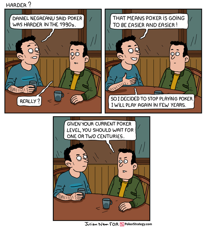 Funny Poker Cartoons Negreanu