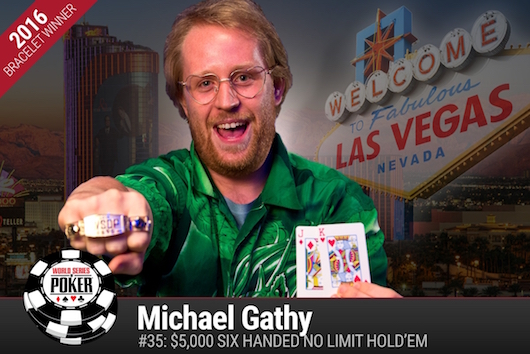 Michael Gathy WSOP 2016