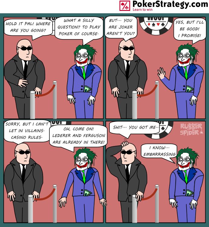 Lustige Pokercartoons Ferguson