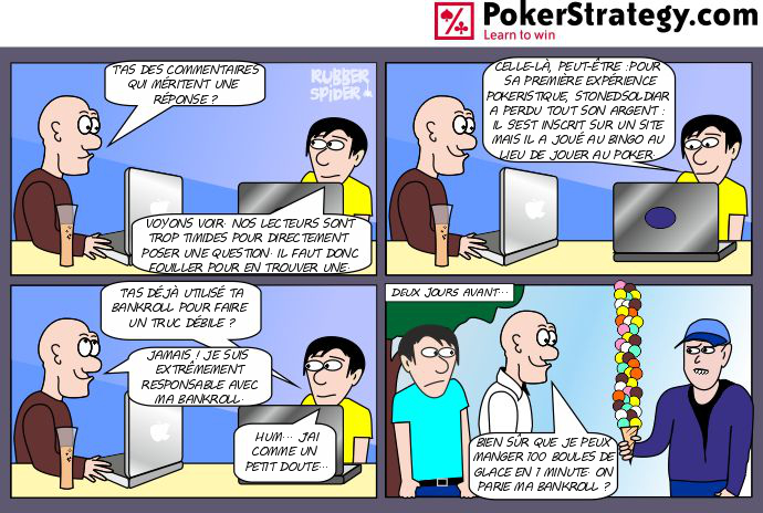 BD de poker humoristique Bankroll