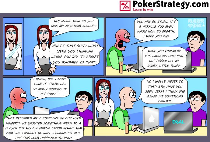 Funny Poker Cartoons Tilt