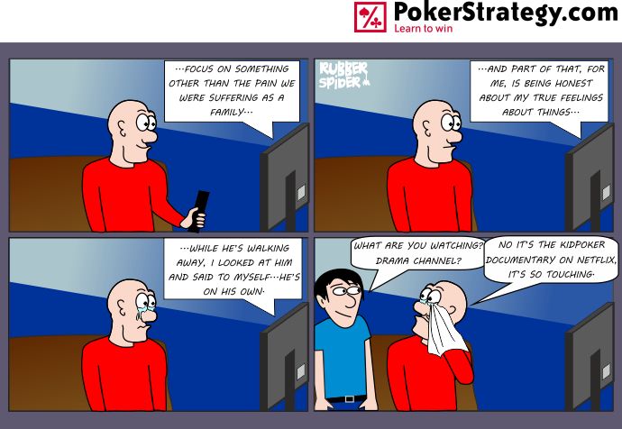 Lustige Pokercartoons Negreanu