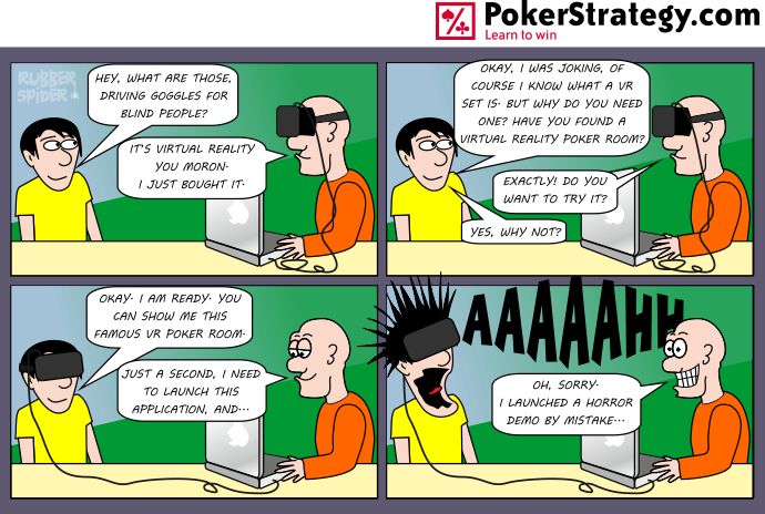 Funny Poker Cartoons Technology