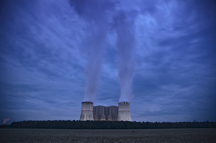 Das Kraftwerk Industrie Foto