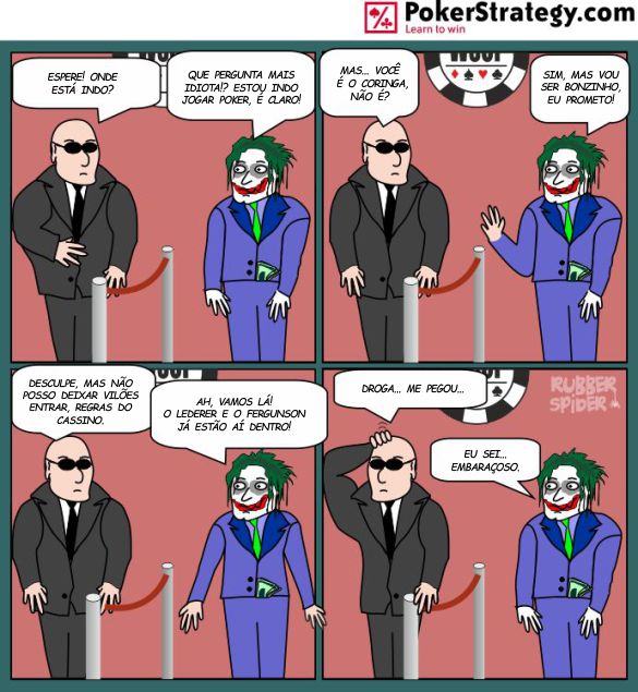Tirinhas de poker divertidas Ferguson