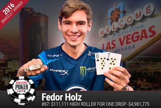 Fedor Holz wins One Drop