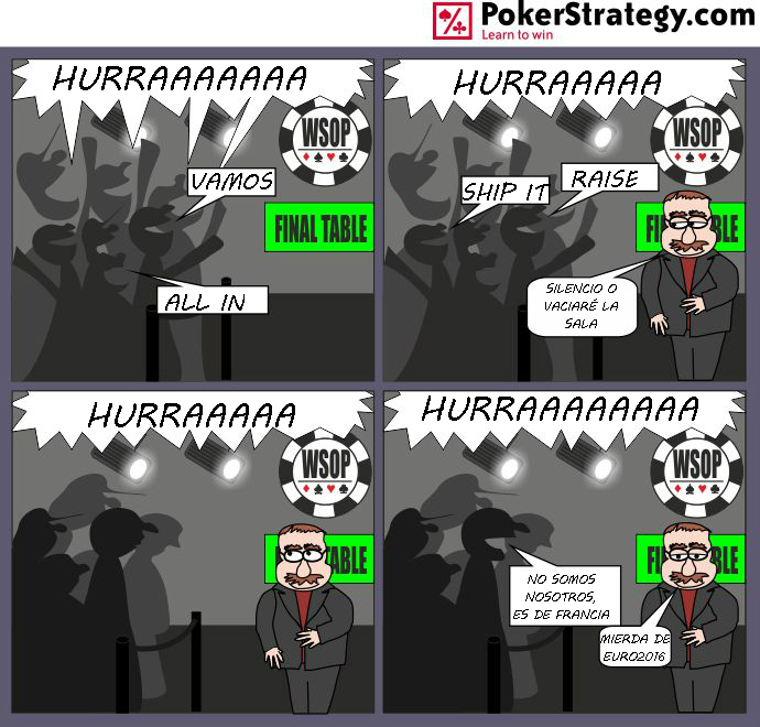 Tiras de poker divertidas WSOP