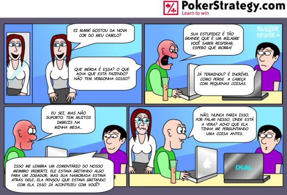 Tirinhas de poker divertidas Tilt
