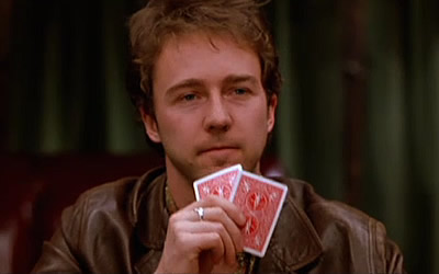 Edward Norton in Rounders