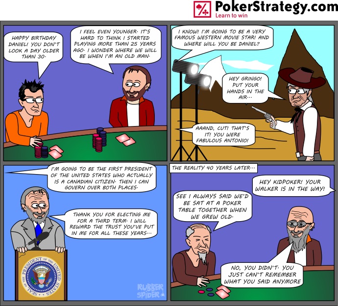 Funny Poker Cartoons Negreanu