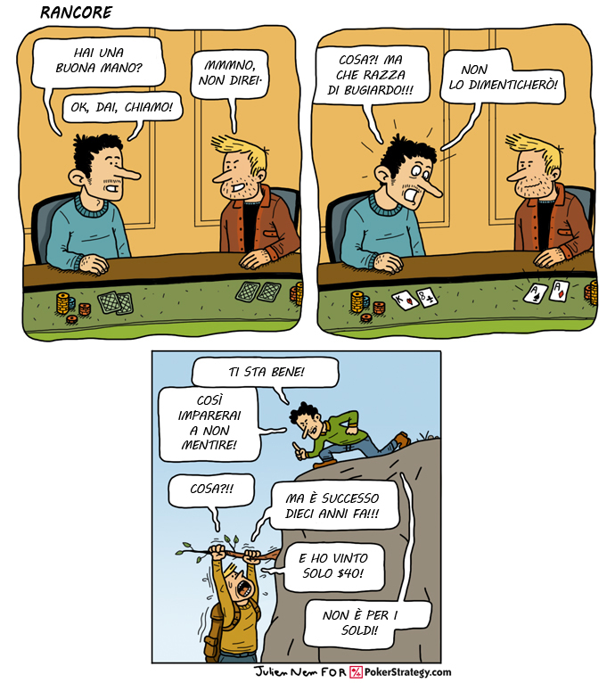 Vignette Divertenti sul Poker Bugia