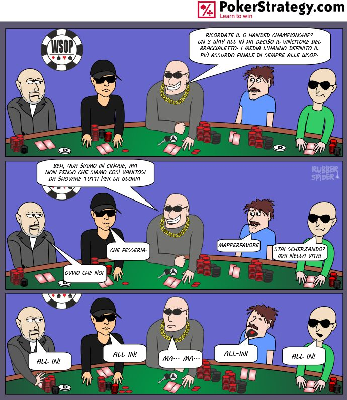 Vignette Divertenti sul Poker WSOP