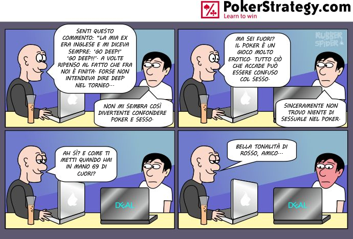 Vignette Divertenti sul Poker Cuori