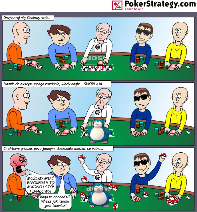 Śmieszny Pokerowy Komiks Pokemon
