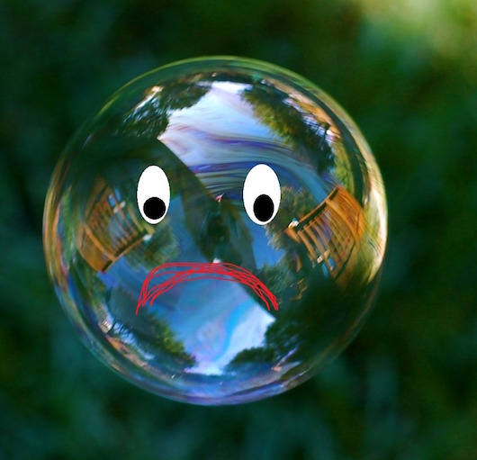 Burst the bubble