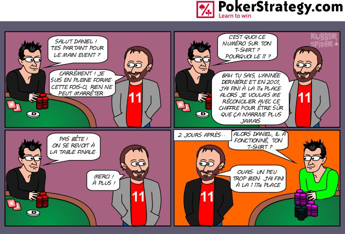 BD de poker humoristique Negreanu