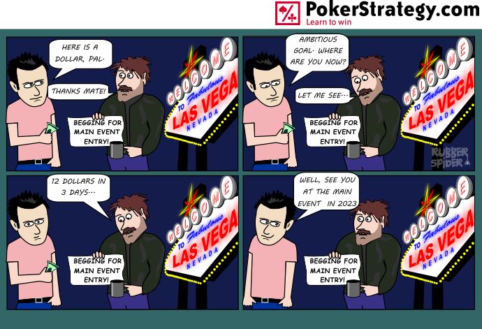 Funny Poker Cartoons WSOP