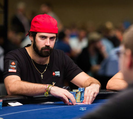 Jason Mercier playing poker