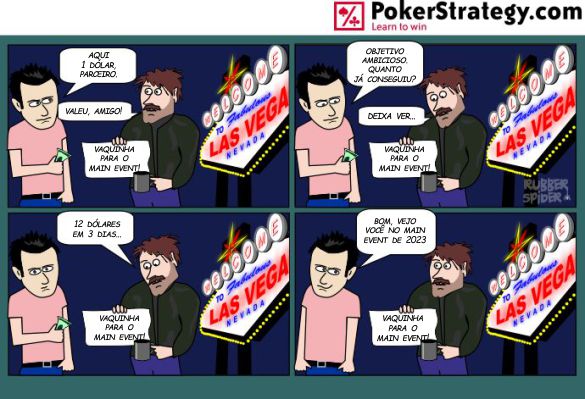 Tirinhas de poker divertidas WSOP