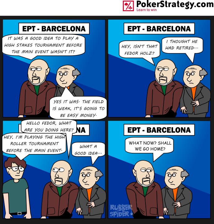 Funny Poker Cartoons EPT
