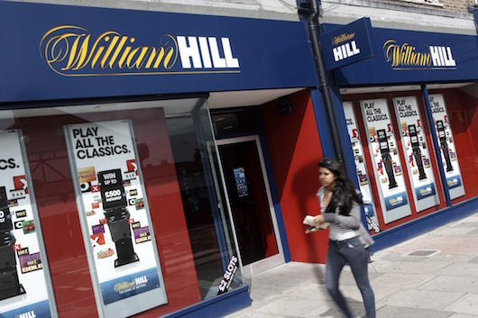 William Hill betting shop front