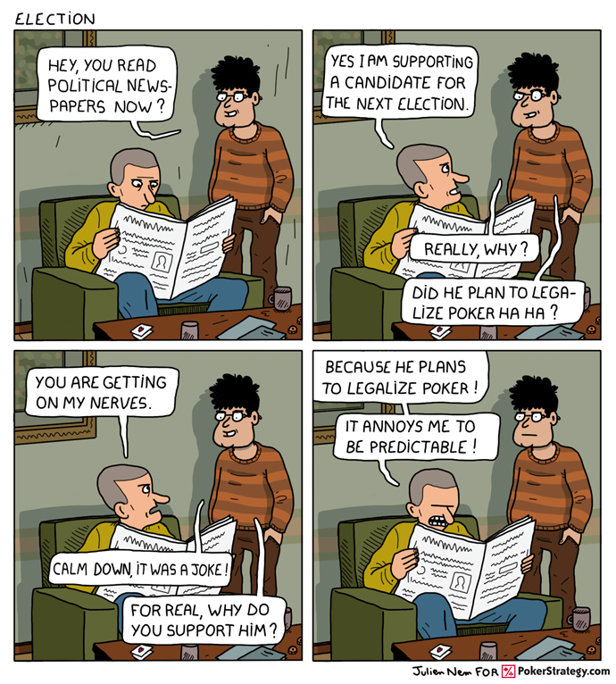 Lustige Pokercartoons Legalization