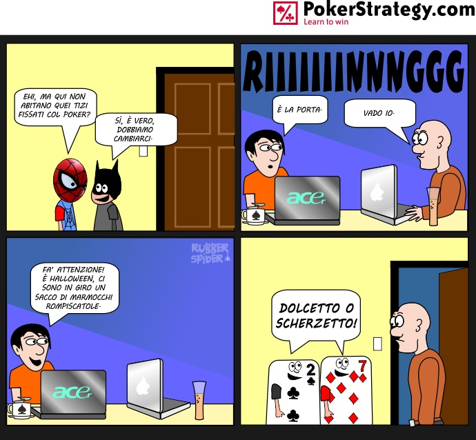 Vignette Divertenti sul Poker Halloween