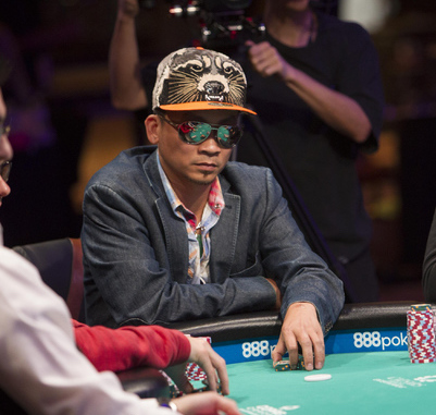 Qui Nguyen playing poker