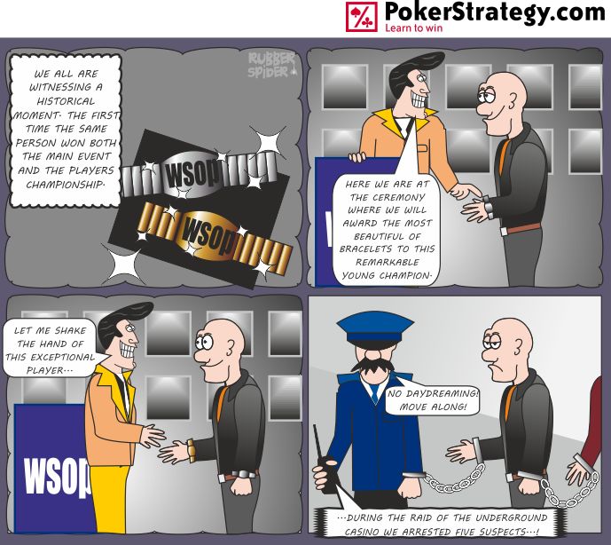 Funny Poker Cartoons WSOP