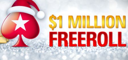 Ve Vánočním freerollu se hraje o $1 milion $1milionový freeroll