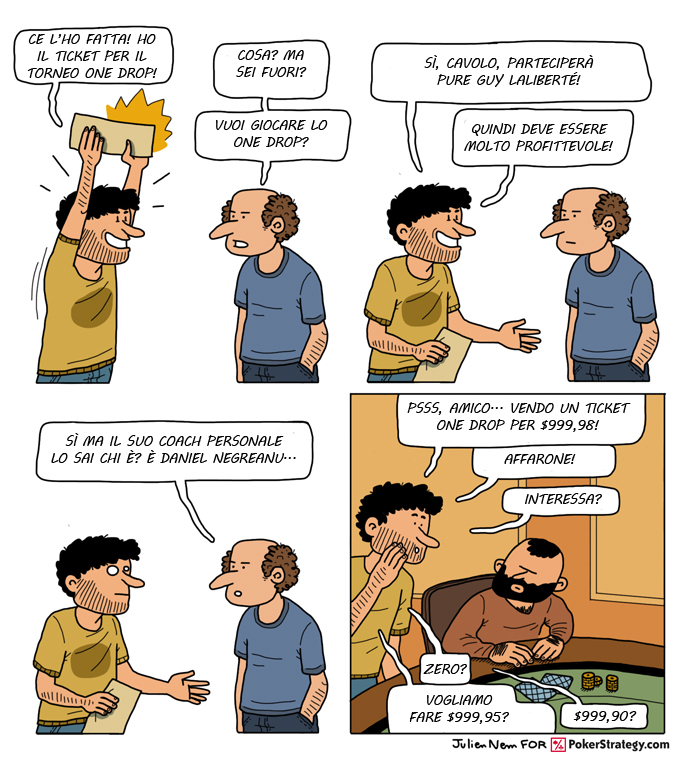 Vignette Divertenti sul Poker One Drop
