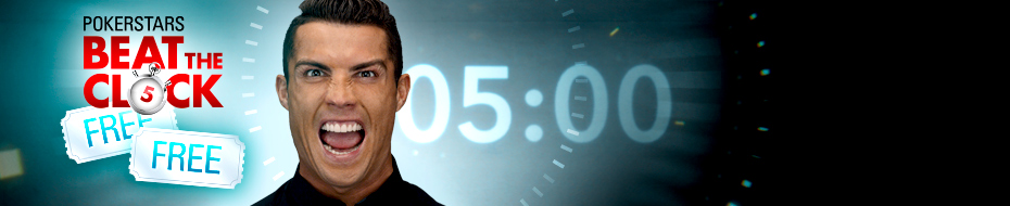 Cristiano Ronaldo impegnato nel Beat the Clock Cristiano Ronaldo