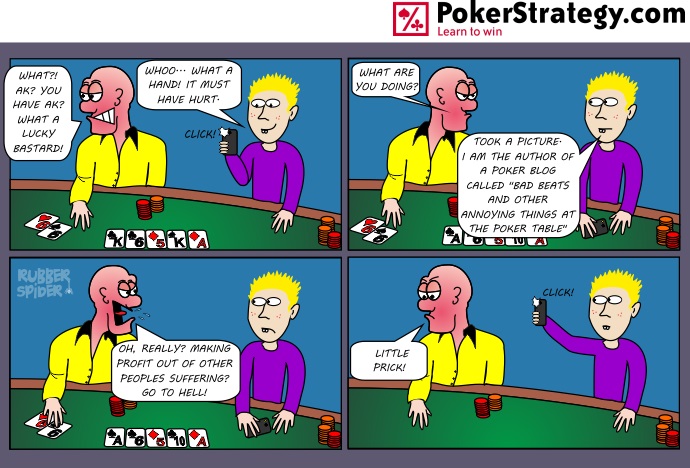 Grappige pokercartoon Blog