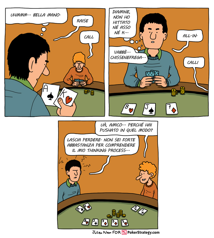 Vignette Divertenti sul Poker All-in
