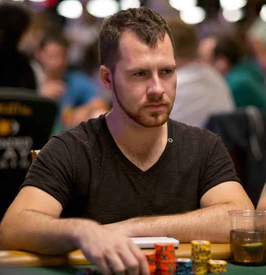 Daniel Cates playing at the WSOP